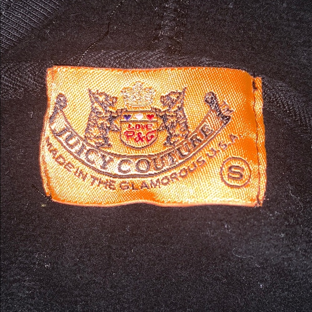 Juicy Couture Zip Up Hoodie Size S